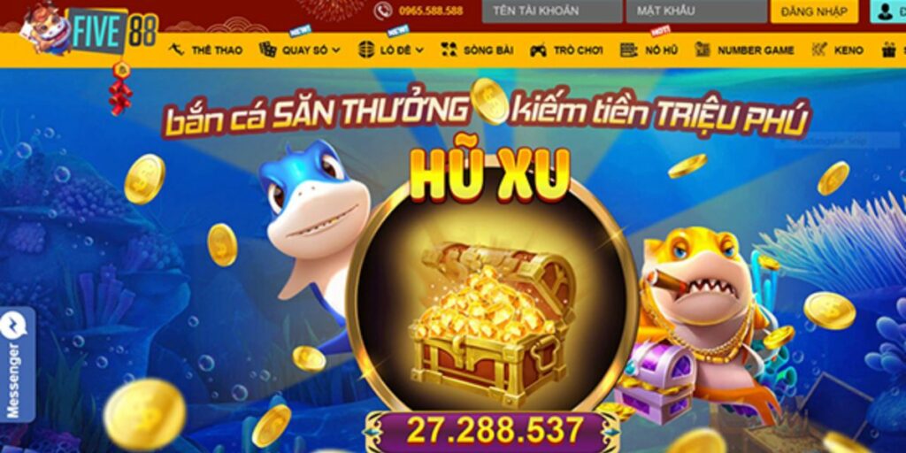 Bắn cá Five88 | Game đổi thưởng đa dạng, phong phú hiện nay