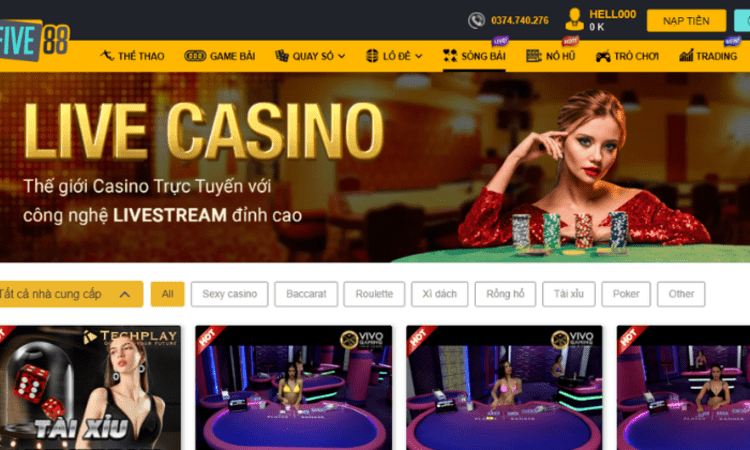 Casino trực tuyến Five88