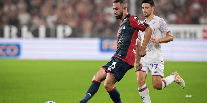 Genoa đã bị Fiorentina hạ gục 1-4 ngay tại sân nhà